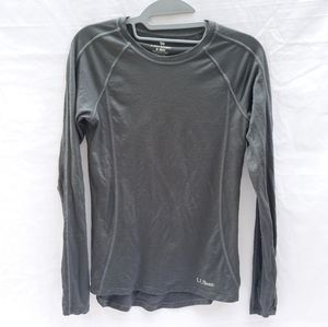Merino wool base layer top